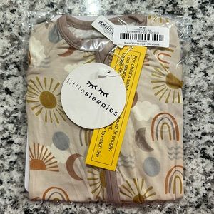 NIB Little Sleepies dessert sunrise zippy